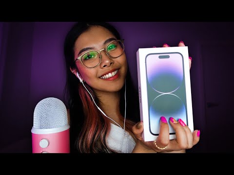[ASMR] iPhone 14 PRO Unboxing For YOUR Relaxation