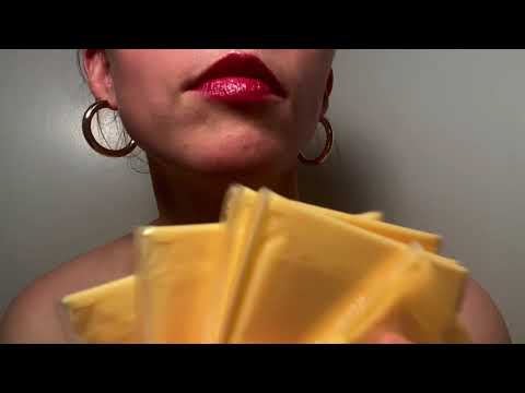 ASMR Food Porn-How to Kraft Singles Cheese