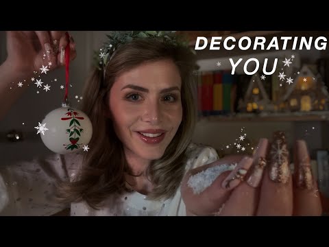 ASMR [POV]: You are My Christmas Tree 🎄 (Wrapping Gifts 🎁 Making Paper Snowflakes & Fake Snow ⛄️)