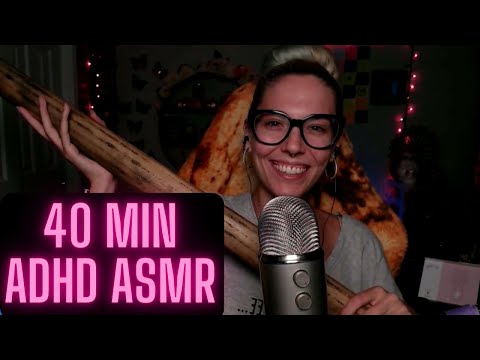 ASMR for ADHD | Relaxing Echoed Sounds Compilation