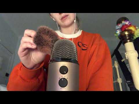 ASMR Intense Mic Brushing and Positive Affirmations