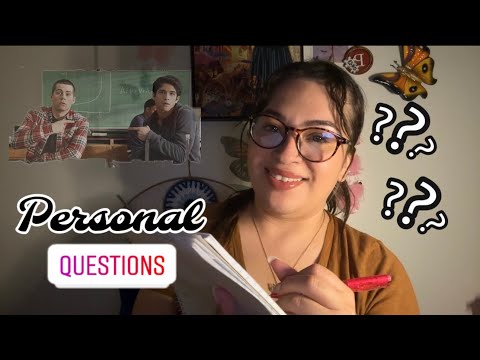 ASMR| You sit next to the nosey/gossipy girl in class & she asks you PERSONAL questions ❓😆