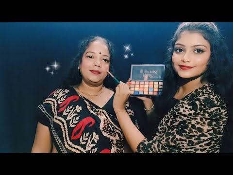 [ASMR] With My Mom! Doing Her Makeup & Hair 💄💇‍♀️