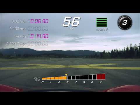 ASMR - 2017 Corvette Z06 Data Recording - Short Viewing With Whispers