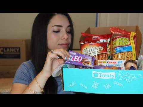 ASMR - Unboxing Snacks from Germany | TryTreats