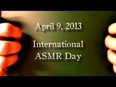International ASMR Day, April 9, 2013 - A Special Message from Margaret