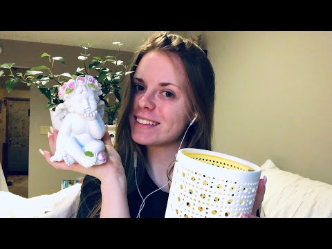 ASMR!! Theme: Color White! Tapping and Scratching