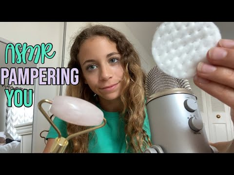 ASMR Pampering You🧖‍♀️💅 personal attention ~ up close~ relaxing