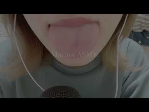 画面舐め／screen licking【asmr】