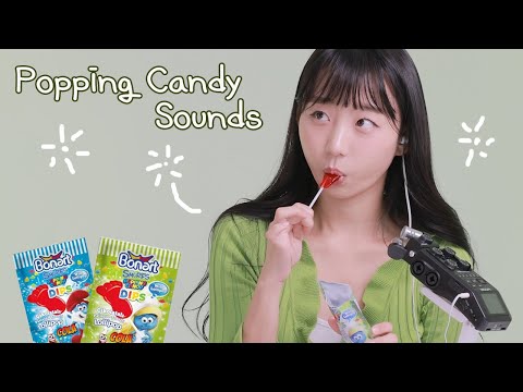 ASMR 🍬 Popping Candy Sounds ✨ 오도독 씹히는 사탕 소리 🍇