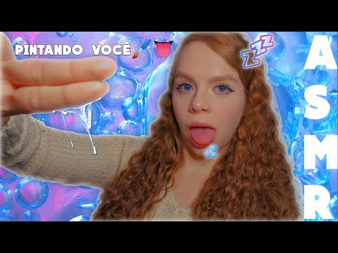 ASMR: 💦SPIT PAINTING EXTREME👅 |MOUTH SOUNDS, WET SOUNDS 👄💦
