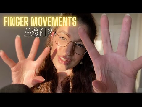 [ ASMR ] Finger Flutters for Relaxation- (hand sounds + trigger words + mouth sounds)