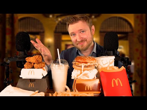 ASMR - The MOST Luxurious Tasting Roleplay (McDonald's Masterclass)