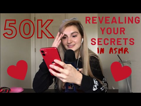 Revealing Your Secrets in ASMR // Close Up Whispers
