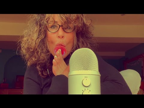 ASMR a lollipop dummy thing, a foot, a noisy pigeon and a lot of silliness