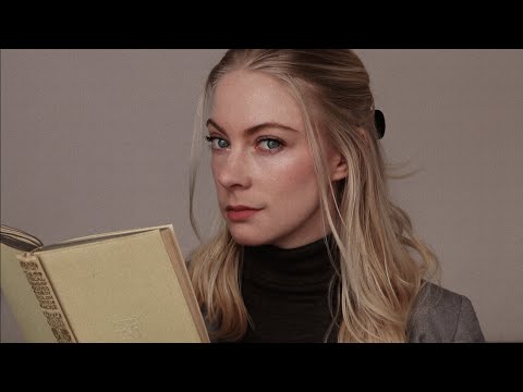 ASMR Dark Academia Triggers (Soft Spoken New Zealand Accent, Page Turning, Chess, Lo-fi)