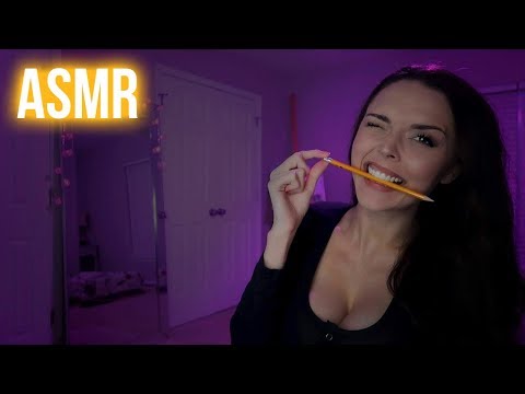 ASMR // Pencil Nibbles + Chewing
