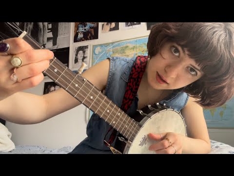 asmr ~ teaching you how to play banjo
