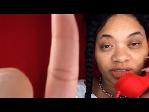 ASMR 🫦 Whispering Mouth Sounds  (On a Telephone)