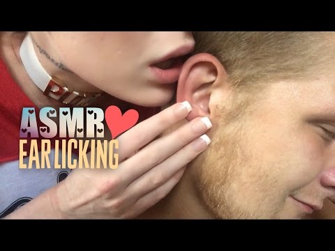 ASMR EAR LICKING