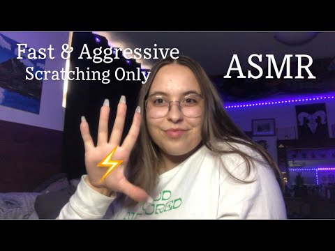 Fast & Aggressive Scratching Only On Candles, Crystals & Glass ASMR // Mark’s Custom Video