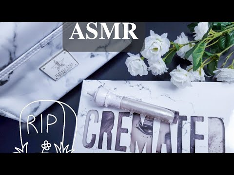 *asmr* Cremated Palette Unboxing (tapping. whispering. packaging sounds.)