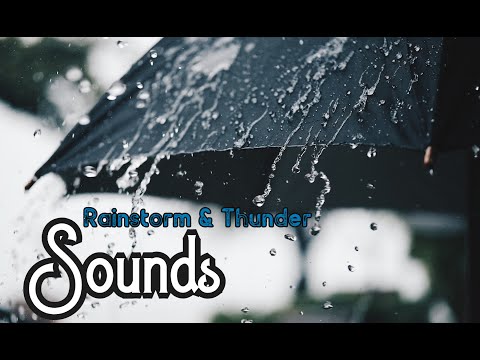 [ASMR] 🌧️ Heavy Rainstorm and Thunder Sounds | Rainfall for Sleep