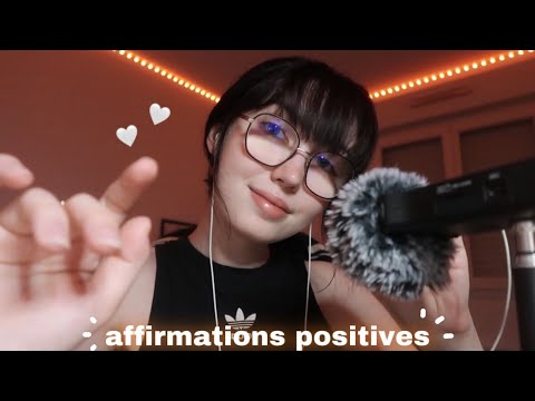 asmr: viens faire des affirmations positives avec moi🤍