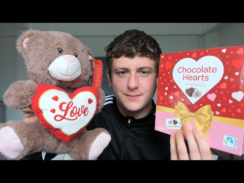 ASMR What i Got For Valentines Day 💘  { Giveaway }