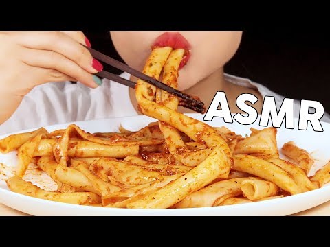 ASMR Edible Straw Pasta 먹을수있는 빨대 파스타 | MINEE EATS