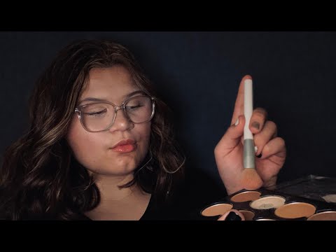 ASMR | Do My Makeup With Me | Living It With K