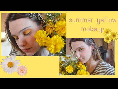 YELLOW SUMMER MAKEUP ☀ желтый летний макияж 💛
