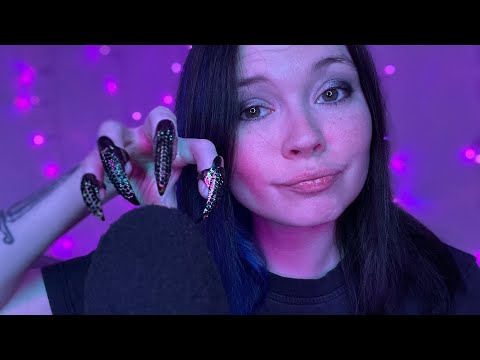 ASMR Mic Scratching With Metal Claws!!