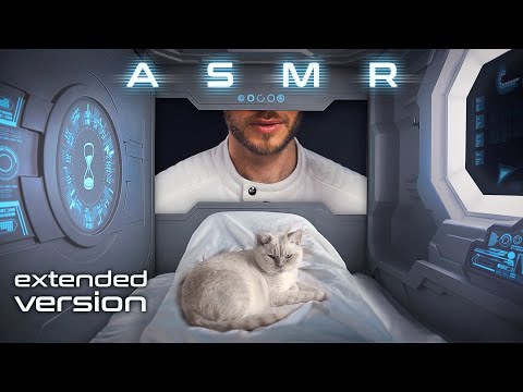 ASMR 8 Hour Sleep Cycle in Outer Space (Extended Version) The Future of Sleep Technology [Sci-Fi]