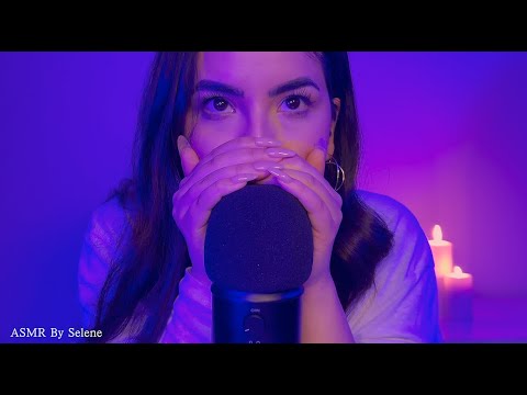 ASMR Sensitive Mouth Sounds, Gentle Kisses, Hand Lotion Sound, Positive Energy, Popping Candy