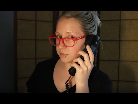 ASMR - Banker calls about opening a credit/debit card
