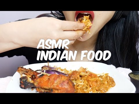 ASMR INDIAN FOOD with my hands (EATING SOUNDS) No Talking | SAS-ASMR