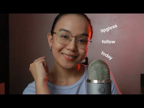 ASMR English Trigger Words For Tingles (fast paced)
