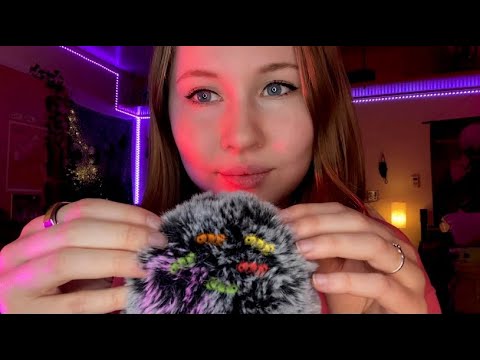 ASMR~1HR Bug Searching/Looking For Bugs🐛✨ (fast mouth sounds + fluffy mic scratching and plucking)