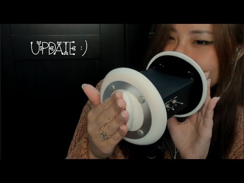 ASMR・☆・Channel Update Soft Talking + Ear Tapping