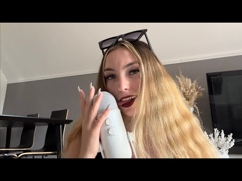 ASMR | MIC SCRATCHING with mouth sounds👄