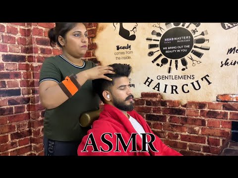 ASMR | Do You Know Asmr massage?  Efficient Therapy In Barber Shop
