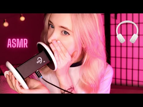 ASMR 💕  CUTIE WILL TREAT YOU INSOMNIA 👅MOUTH SOUNDS AND LICKING 😛 固定视角 轻语+口腔音