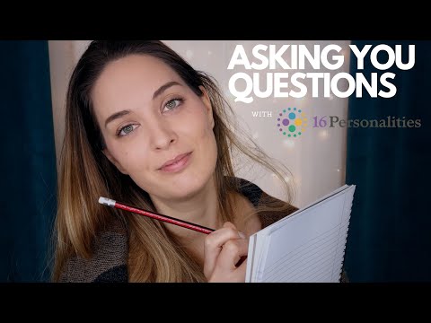 ASMR | Personnality test roleplay | 16 Personnalities Test | Soft spoken | Personal Attention