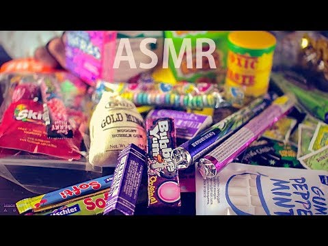 ASMR Massive Haul #7 : Candy & Sweets - ENGLISH Whispering