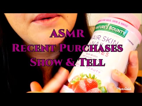 ASMR Recent Purchases