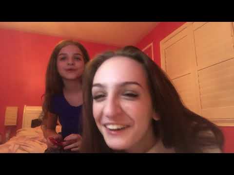sister and I try a bunch of ASMR triggers