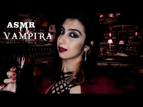 ASMR Vampira hospeda você! | Especial Halloween 🎃 | Roleplay português, layered sounds