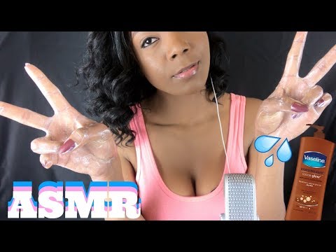 ASMR Relaxing Lotion and Hand Sounds | Rubbing and Sticky Sounds For Relaxation