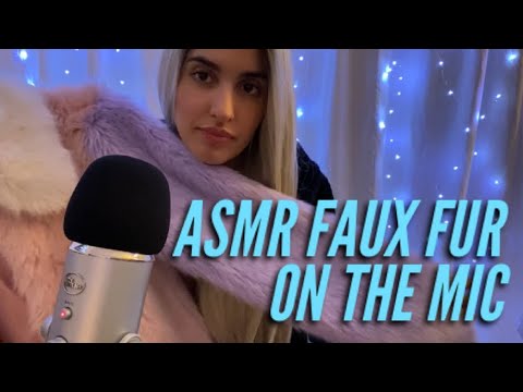 🐻🧸ASMR Faux Fur Coat Haul / Collection - Show & Tell - Fuzzy Fur Mic Brushing (Whispered)🧸🐻